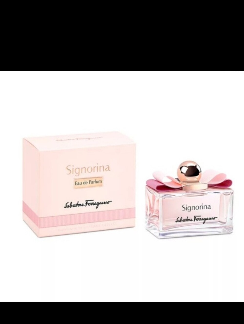 Salvatore Ferragamo Signorina EDP - Light Pink and Gold Accents